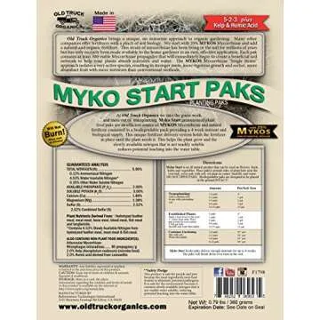 Myko Start Paks Organic Fertilizer with MYKOS 24 Count