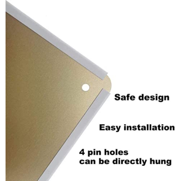 Ocean Front BLVD Metal Sign - Beach Decor Gift 16x4 Inches