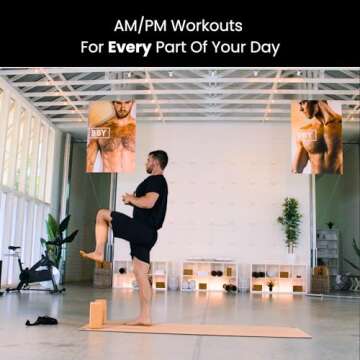 Yoga Charge - AM/PM Yoga Videos For Morning Yoga, Power Yoga For Weight Loss, Restorative Yoga, and Evening Yoga For Sleep | 4 Workouts With Stackable 15 Minute Yoga Routines To Build A Daily Habit