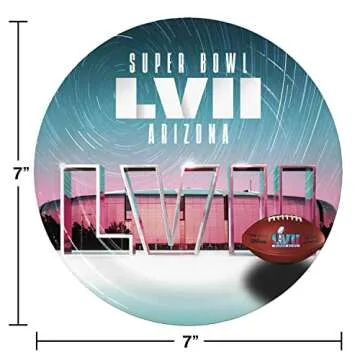 Super Bowl LVII Party Supplies Kit for Ultimate Game Day Fun