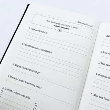 Daily Focus Journal: Daily Gratitude Journal & Planner For Productivity & Mindfulness. Goal Setting,...