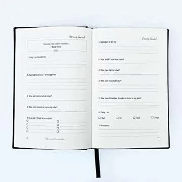 Daily Focus Journal: Daily Gratitude Journal & Planner For Productivity & Mindfulness. Goal Setting, Affirmations & Self-Analysis. 13 Weeks, Undated.