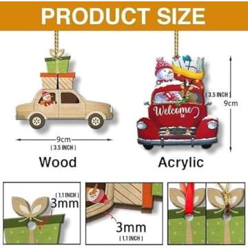 Customized Photo Ornament for Christmas Tree - Unique Gift