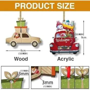 Customized Photo Ornament for Christmas Tree - Unique Gift