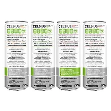 CELSIUS Fitness Drink: Sweetened with Stevia, Zero Sugar