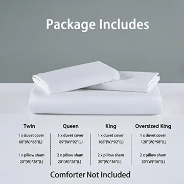 Eikei Queen Duvet Cover Set Luxury Cotton Woodland Green