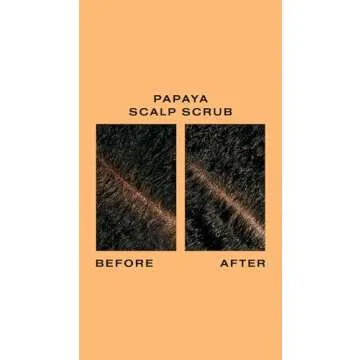 Ceremonia Papaya Scalp Scrub, No color, 8 Fl Oz (Pack of 1)