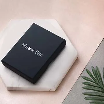 Meow Star Mothers Day Gifts for Wife Necklace Extender Sterling Silver Necklace Extenders Gold Chain Extenders for Necklaces Extender for Bracelet Anklet Set (925 Sterling Silver Set 2", 4", 6")