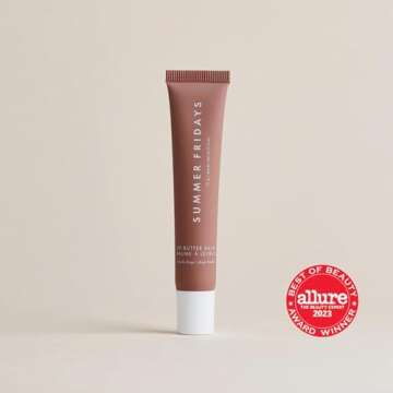 Summer Fridays Vegan Lip Butter Balm - Hydrating Lip Mask 0.5 Oz