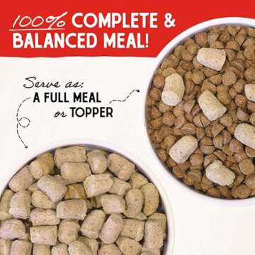 Stella & Chewy's Freeze Dried Raw Chewy’s Chicken Meal Mixers – Dog Food Topper for Small & Large Breeds – Grain Free, Protein Rich Recipe – 3.5 oz Bag