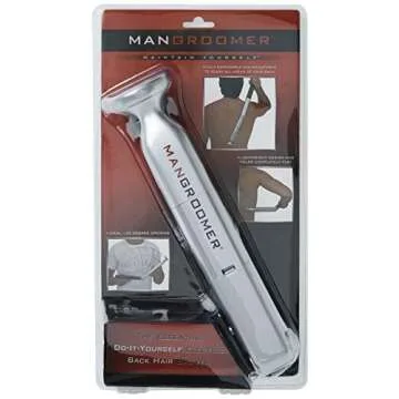 MANGROOMER Do-It-Yourself Electric Back Hair Shaver for Effortless Grooming
