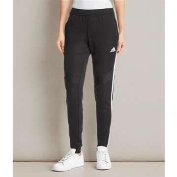 adidas Women’s Soccer Tiro 19 Training Pant, Black/White, X-Small