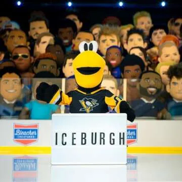 Bleacher Creatures Pittsburgh Penguins Iceburgh 10" Plush Figure- A Mascot for Play or Display