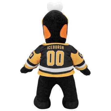 Bleacher Creatures Pittsburgh Penguins Iceburgh 10" Plush Figure- A Mascot for Play or Display