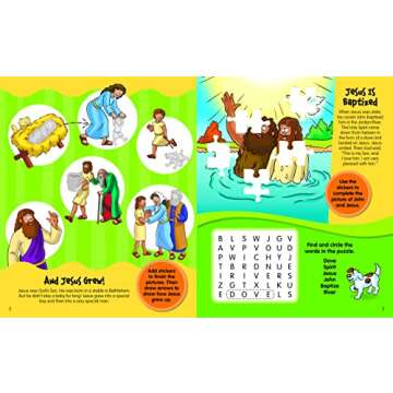 The Beginner's Bible All About Jesus Sticker and Activity Book