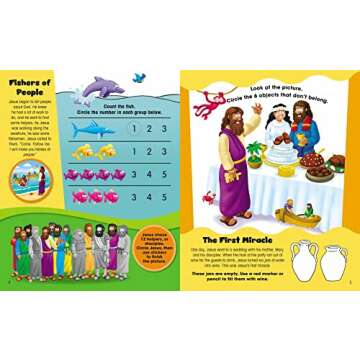 The Beginner's Bible All About Jesus Sticker and Activity Book