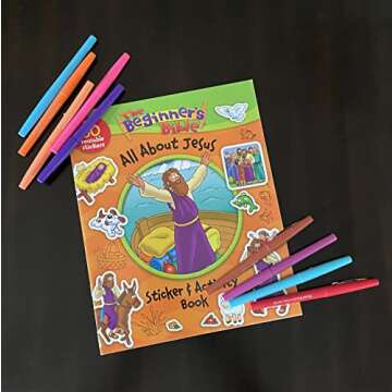 The Beginner's Bible All About Jesus Sticker and Activity Book