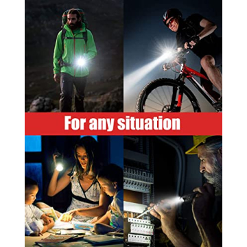 Victoper 2000 Lumens Tactical Flashlight - Waterproof & Zoomable