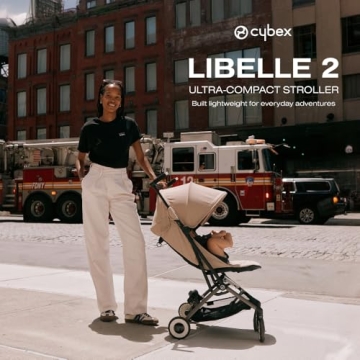 Cybex Libelle 2 Lightweight Travel Stroller Airplane Ready