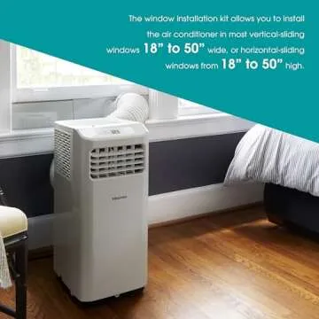 Hisense 6000 BTU Portable AC for Rooms up to 250 Sq Ft