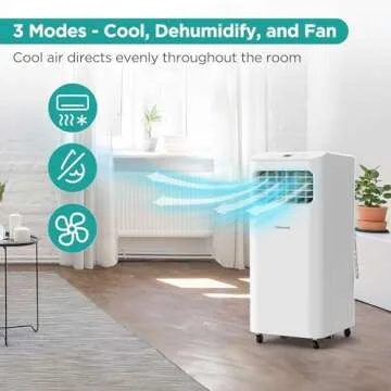 Hisense 6000 BTU Portable AC for Rooms up to 250 Sq Ft