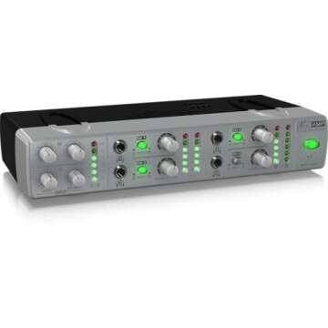 Behringer MiniAmp AMP800 4-channel Headphone Amplifier
