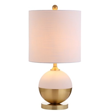 JONATHAN Y JYL5005A Carr 23.5" Ceramic/Metal LED Table Lamp Modern Contemporary Bedside Desk Nightst...