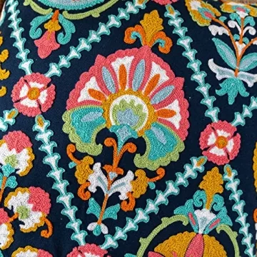 Yurico Vintage Farmhouse Decorative Pillow Covers Pack of 2