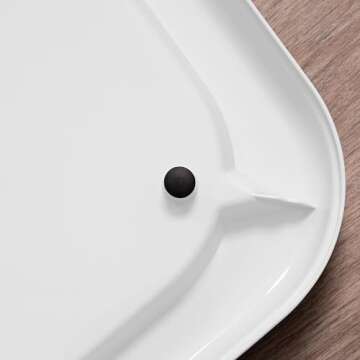 IRIS USA Pee Pad Holder, Small Puppy Pad Holder, Secured Latches, Non-Skid Rubber Feet, High Polish Finish for Easy Cleaning, Leak Protection Indoor Potty Tray, Fits 14"x17" Pad or Larger, Pink