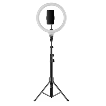 Fugetek 12" Selfie Ring Light with 68" Tripod Stand