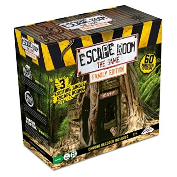 Exciting Escape Room Family Board Game with 3 Adventures