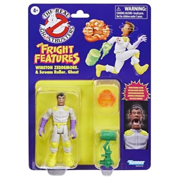 Ghostbusters Kenner Classics: Winston Zeddemore & Scream Roller Ghost Toys