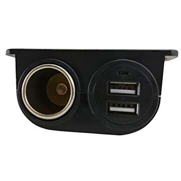 Custom Accessories Dual USB Charger for Cars