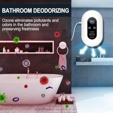Ozone Odor Eliminator - Air Purifier for Home Odor Removal