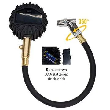 JACO ElitePro Digital Tire Pressure Gauge for Accurate Readings