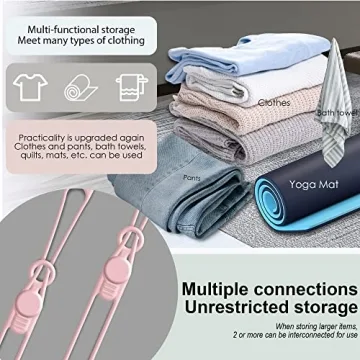 Nearockle 16Pcs Silicone Cable Straps for Easy Organization