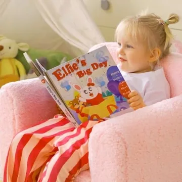 ALIMORDEN Kids Soft Toddler Snuggle Chair for Playtime