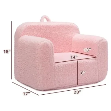 ALIMORDEN Kids Soft Toddler Snuggle Chair for Playtime