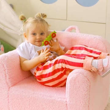 ALIMORDEN Kids Soft Toddler Snuggle Chair for Playtime