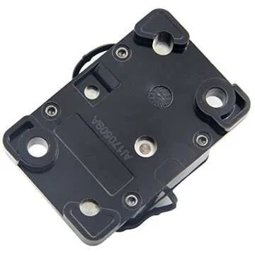 RKURCK 12V-48V DC 40 Amps Waterproof Circuit Breaker with Manual Reset for Marine Trolling Motors Boat ATV 40A