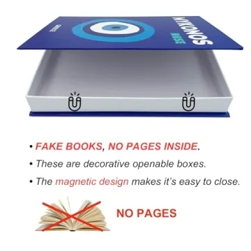 Decorative Faux Book Set - Preppy Room Decor Accent