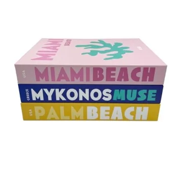 Decorative Faux Book Set - Preppy Room Decor Accent