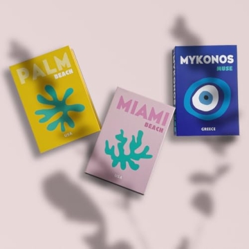 Decorative Faux Book Set - Preppy Room Decor Accent