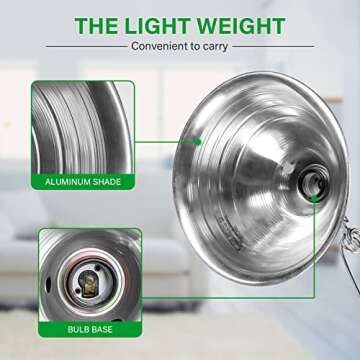 Simple Deluxe Adjustable Clamp Lamp for Versatile Lighting