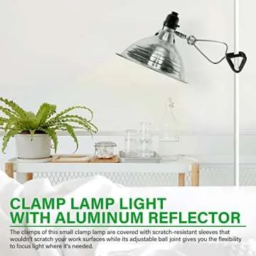 Simple Deluxe Adjustable Clamp Lamp for Versatile Lighting