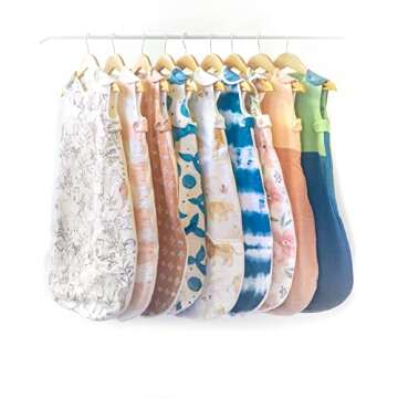 Crane Baby Blanket, Wearable Soft Cotton Baby Blanket for Boys and Girls 0-9 Months, Woodland Animal, 19”w x 30”h