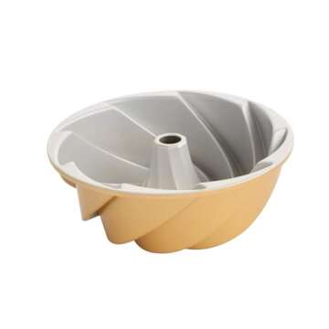 Nordic Ware Heritage Bundt 6 Cup, Gold