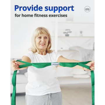 Trideer Stretching Strap for Yoga and Physical Therapy