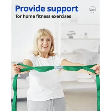 Trideer Stretching Strap for Yoga and Physical Therapy