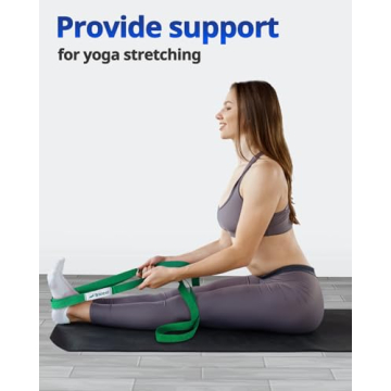 Trideer Stretching Strap for Yoga and Physical Therapy
